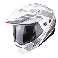 Scorpion Adx-2 Carrera Modular Helmet Black Silver