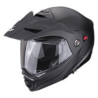 Casque Modulable Scorpion Adx-2 Solid Noir Mat