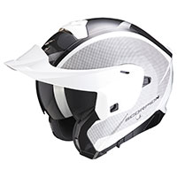 Scorpion Exo 930 Cielo Modular Helmet White Black