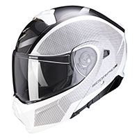 Casque Modulable Scorpion Exo 930 Cielo blanc noir