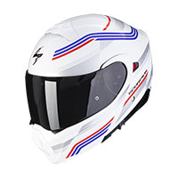 Casco Scorpion Exo 930 Multi Bianco Blu Rosso