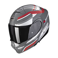 Casco Scorpion Exo 930 Multi gris rojo - 2