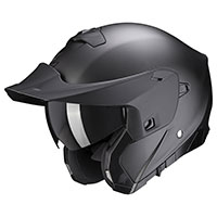 スコーピオンエキソ930ソリッドモジュラーヘルメットマットブラック