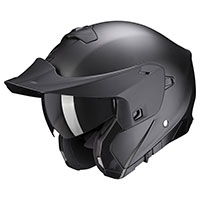 Scorpion Exo 930 Solid Modular Helmet Matt Black - 2