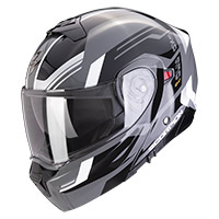 Casque Scorpion Exo 930 Evo Sikon Gris Noir