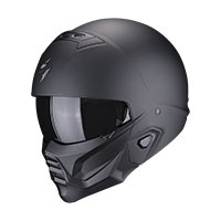 Scorpion Exo Combat 2 Solid Helmet Black Matt