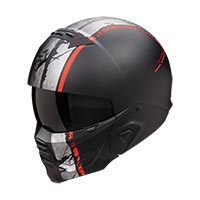 Casco Scorpion EXO Combat 2 Lord rojo