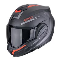 Casco Scorpion Exo Tech Evo Carbon Cosy Rosso