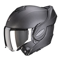 Casco Scorpion Exo Tech Evo Carbon Nero Opaco