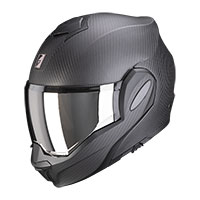 Casco Scorpion EXO Tech Evo Carbon negro opaco