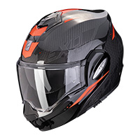 Scorpion Exo Tech Evo Carbon Rover Helmet Red