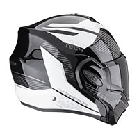 Scorpion Exo Tech Evo Animo Helmet Black White - 3