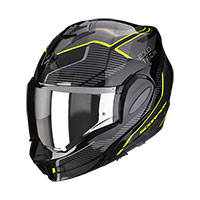 Casco Scorpion Exo Tech Evo Animo Nero Giallo