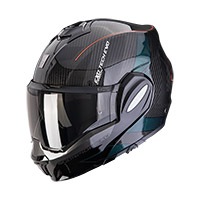 Casco Scorpion Exo Tech Evo Carbon Cad Verde