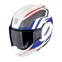 Casco Scorpion Exo Tech Evo Furio Rosso Blu