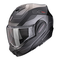 Casque Scorpion Exo Tech Evo Pro Commuta Argent