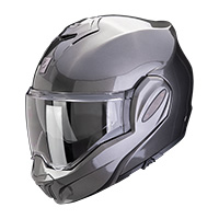 Scorpion Exo Tech Evo Pro Solid Helmet Metallic Grey