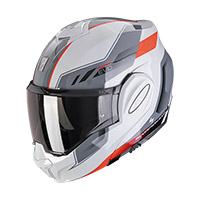 Casco Scorpion Exo Tech Evo Socius Grigio Rosso
