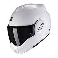 Casque Scorpion Exo Tech Evo Solid Blanc