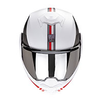 Scorpion Exo Tech Evo Genre Helmet White Silver