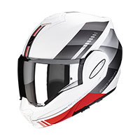 Casque Scorpion Exo Tech Evo Genre Blanc Argent