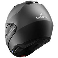 Shark Evo Es Blank Mat Modular Helmet Black Glitter