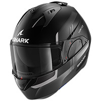 Casque Modulable Shark Evo Es Kryd Mat noir rouge