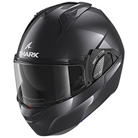 Casco Modulare Shark Evo Gt Blank Nero Glitter
