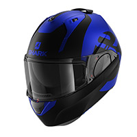 Shark Evo Es Endless Mat Modular Helmet Blue Black
