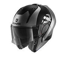 Casque Modulaire Shark Evo Es Endless Mat rouge noir