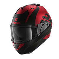 Shark Evo Es Endless Mat Modular Helmet Red Black