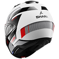 Shark Evo Es Kryd Modular Helmet White Red