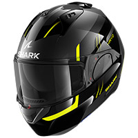 Shark Evo Es Kryd Modular Helmet Black Yellow
