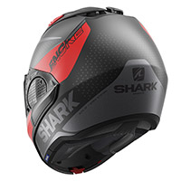 Casque Modulable Shark Evo GT Encke Mat rouge - 3