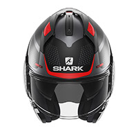 Casque Modulable Shark Evo GT Encke Mat rouge - 5