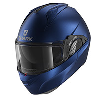 Shark Evo Gt Blank Mat Modular Helmet Blue