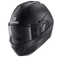 Shark Evo Gt Blank Mat Modular Helmet Black