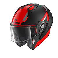 Casco Modulare Shark Evo Gt Sean Arancio Argento