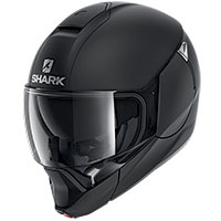 Casco modular Shark Evo Jet Blank Mat negro opaco - 2