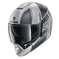 Shark Evo Jet Vyda Mat Modular Helmet Silver