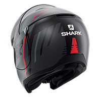 Shark Evo Jet Vyda Mat Modular Helmet Red - 4