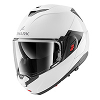Shark Oxo Blank Modular Helmet White