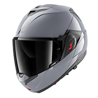 Shark Oxo Dark Shadow Modular Helmet Grey