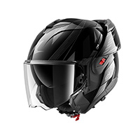 Shark Oxo Dashed Modular Helmet Black Grey
