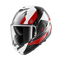 Shark Oxo Ready Modular Helmet White Red - img 2