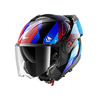 Shark Oxo Ready Modular Helmet Blue