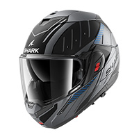 Shark Oxo Rydger Mat Modular Helmet Anthracite