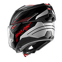 Shark Oxo Rydger Modularhelm schwarz rot - 3