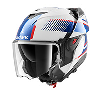 Shark Oxo Sikter Modular Helmet White Blue
