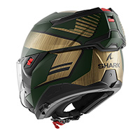 Shark Oxo Sikter Mat Modularhelm grün - 3